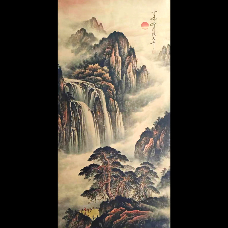 张大千 山水画