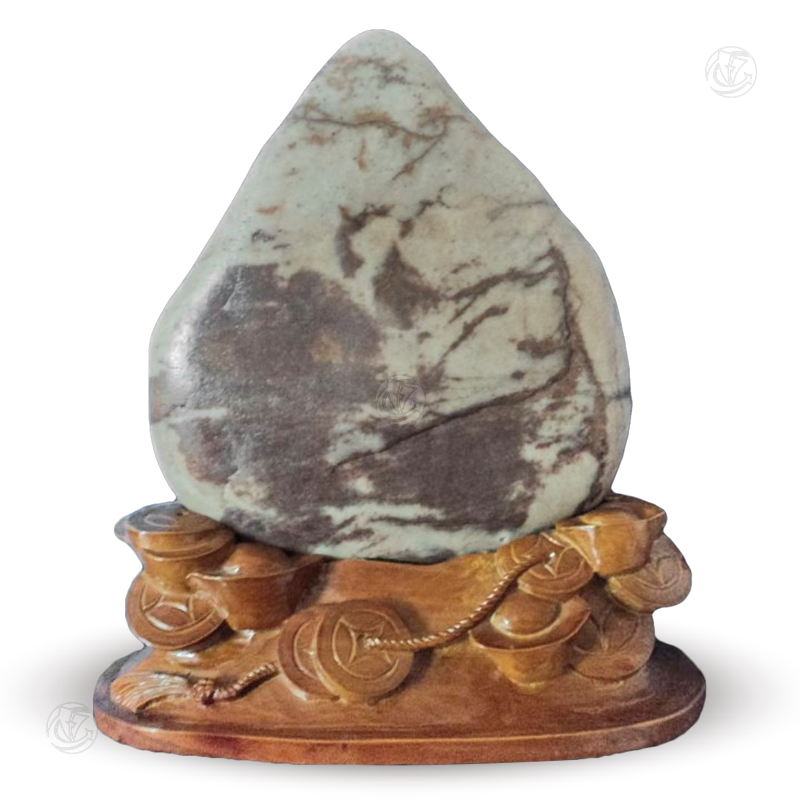 黄河画面石“招财猫”