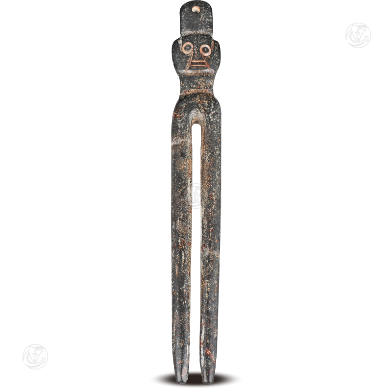 三星堆神面人:陨石