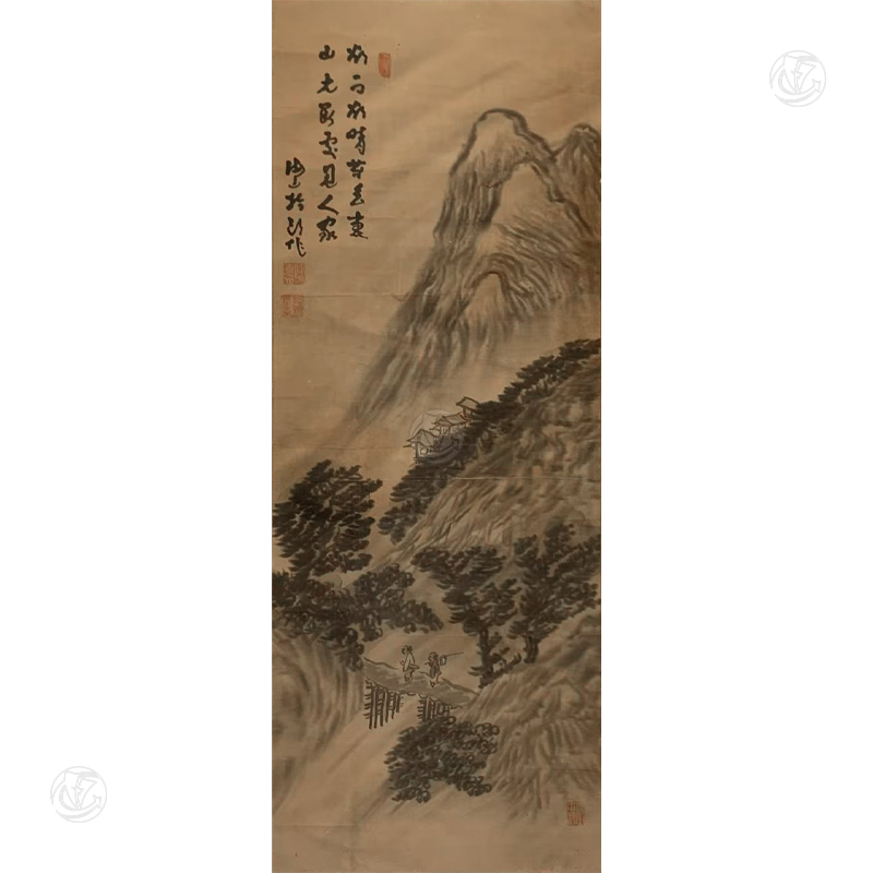 味方海山指画