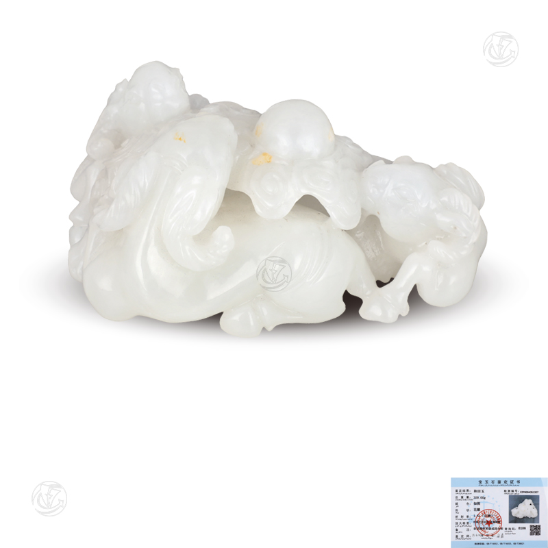 羊脂玉三羊开泰