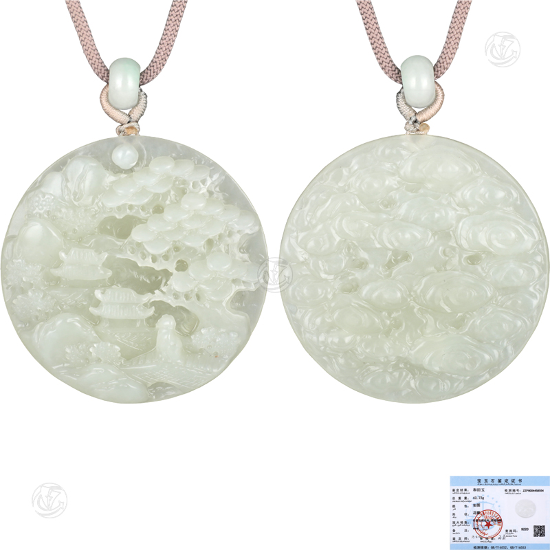 和田玉挂件（羊脂玉）