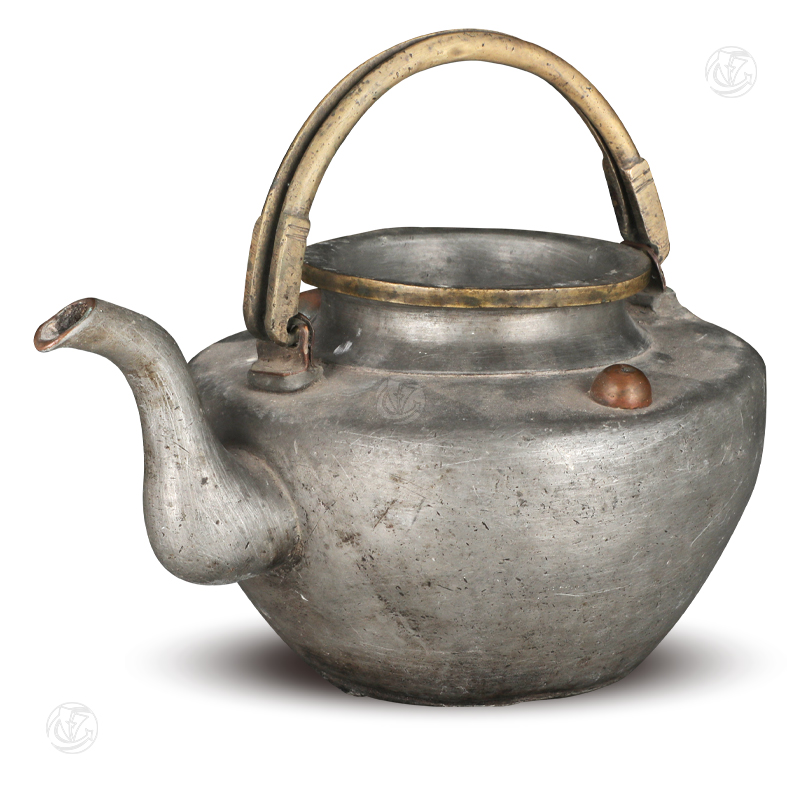 民国银锡提梁壶