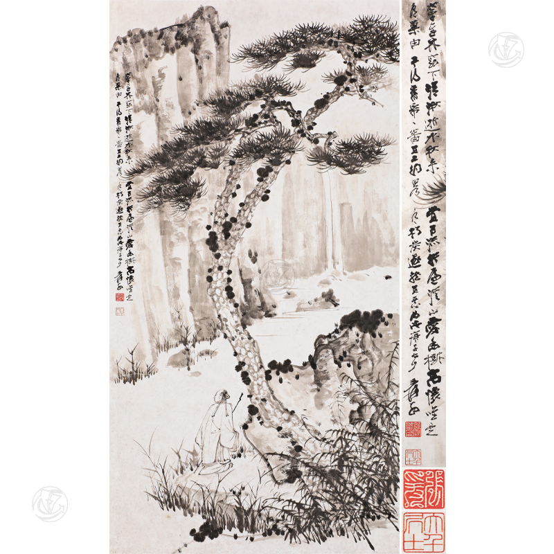 张大千 松下高仕