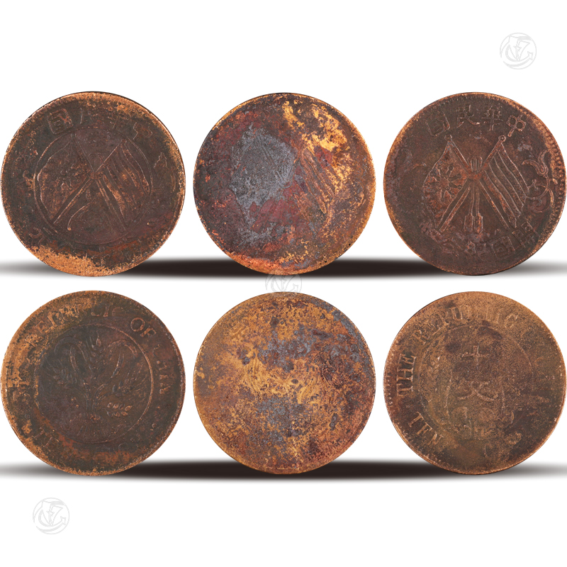 双旗币（三枚一组）