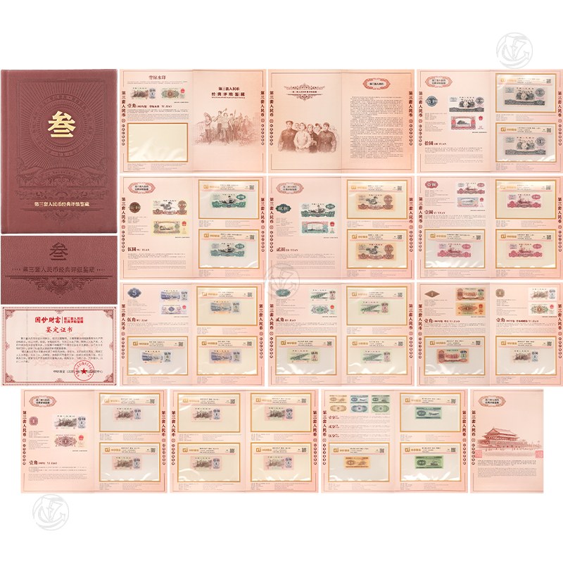 第三套人民币经典评级鉴藏册